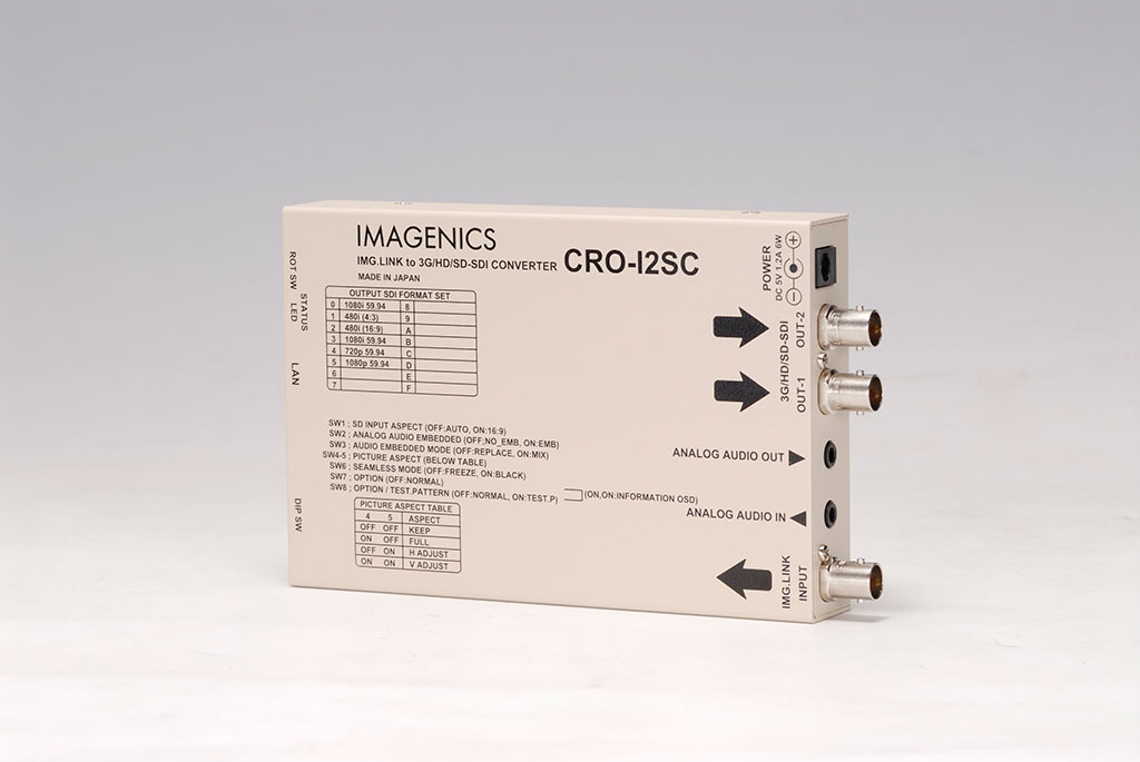 CRO-I2SC｜製品を探す｜IMAGENICS