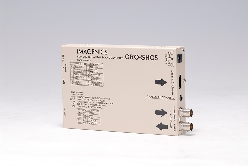 CRO-SHC5｜製品を探す｜IMAGENICS