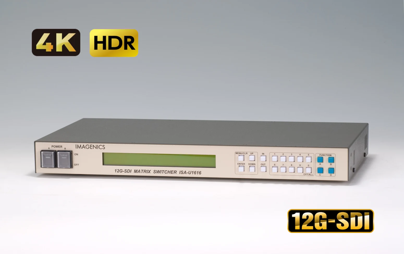イメージニクス ISX-128128 6448 64入力48出力SDIマトリックススイッチャー 通販